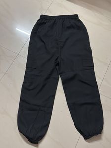 black joggers
