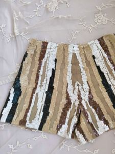 sequin shorts