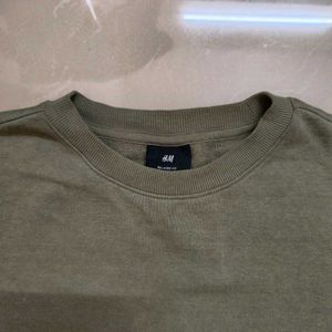 Olive Green H&amp;M Sweatshirt
