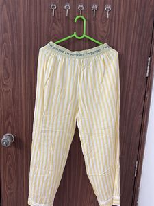 Cute Striped Pajama Set