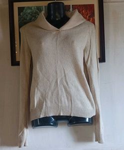 Cozy Beige Knit Sweater