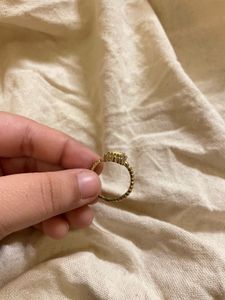 Vintage Square Gemstone Ring
