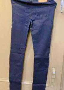 Classic Navy Blue Skinny Fit Pants
