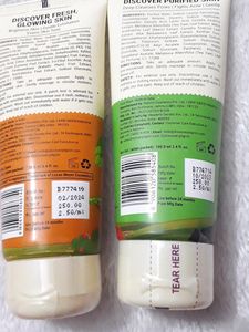 Pilgrim Tea Tree And Vitamin c Face wash Combo