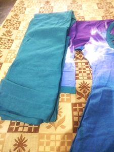 Totally New 😍Pure Cotton Suit With Chiffon Duppata