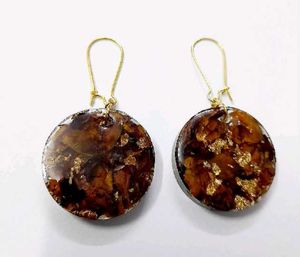 Real Rose Preserved Earrings