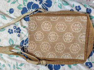 Boho Crossbody Jute Bag