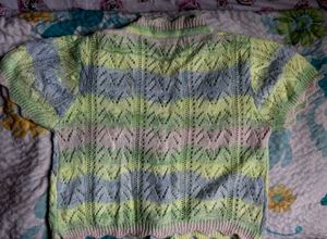 Cropped Knit Cardigan