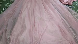 Stunning Pink Embellished Gown