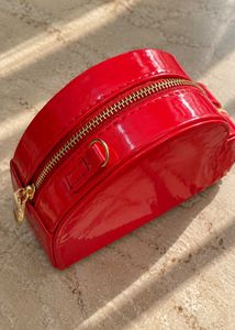 Charlotte tilbury Shiny Red Heart bag