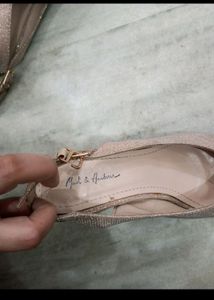 So Beautiful Peach Sparkle Sandal