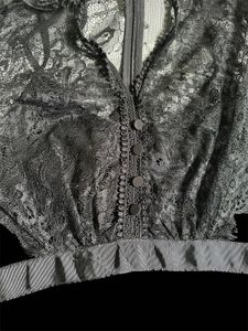 Elegant Black Lace Dress