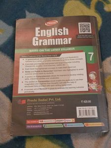 Class7 English Grammar Book