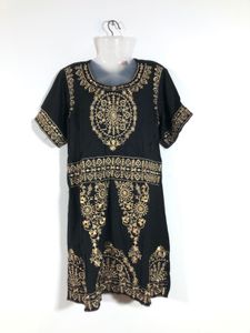 Black Emboridered Dress(Women’s)