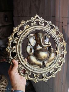 Metal Ganesha Wall Decor