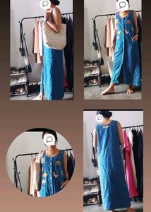 Denim Dress Maxi
