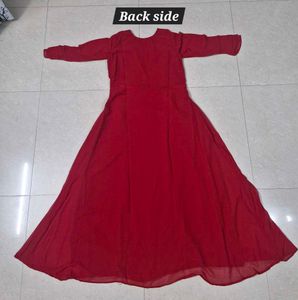 Elegant Red Gown