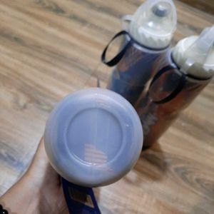 Set of 3 Unbreakable Sports Bottles