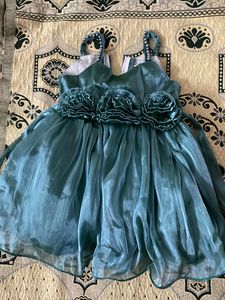 Sparkly Flower Girl Dress