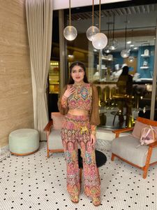 Embroidered Kurta Set with Pants