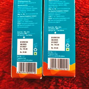 pack of 2 Pilgrim 10% Vitamin C Face Serum 10 ml f