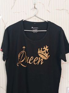 New Black Tshirt QUEEN