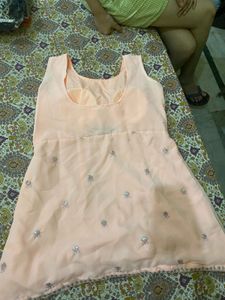 Elegant Pink Embroidered Kurta Set