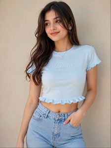 Light Blue "Finesse" T-Shirt