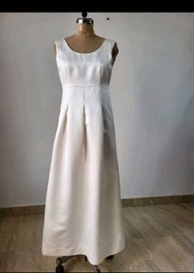 Elegant Off-White Gown