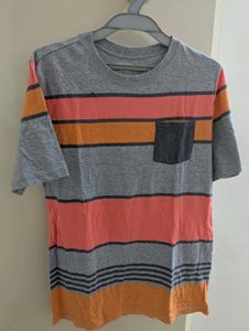 Striped T-Shirt with Pocket
