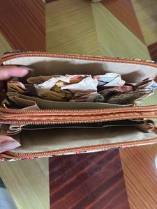 Bohemian Patchwork Zip Around Wallet