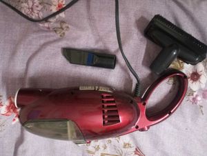 Red Handheld Vacuum Cleaner