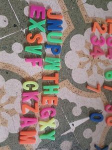 Letters and Numbers toy Set