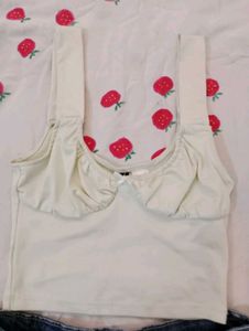 Light Green Ruched Cup Cami Top