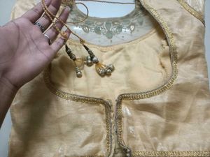 Golden blouse