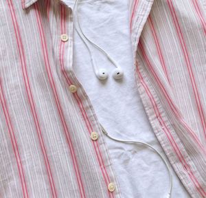 Korean Y2K Candy Stripe Streetwear Shirt