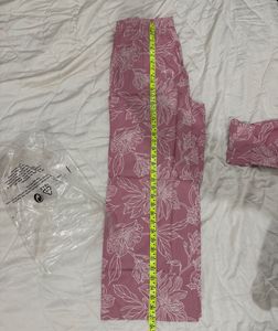 Pink Floral Print Sleep Set