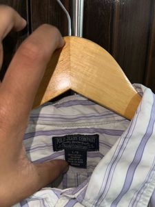 Ralph Lauren Classic Striped Button-Down Shirt