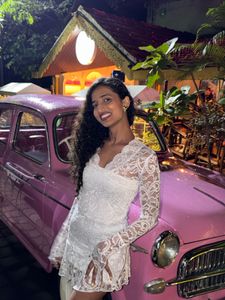 Elegant White Lace Dress