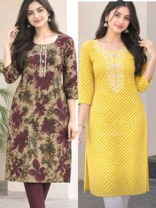 pure cotton kurti set 4