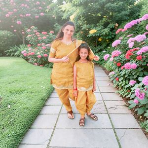 Matching Ethnic Kurta Set for Mom & Daughter
