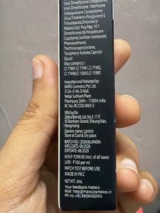 Mars Matte Lipstick Mousse