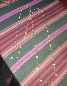 Boho Beaded Necklace Set