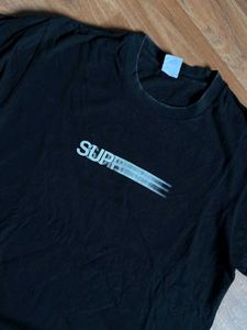 Black "SUPRE" Graphic T-Shirt by SUPREME