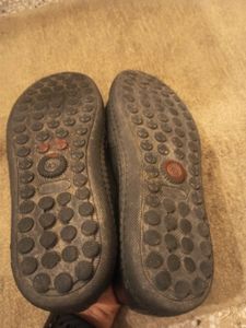 Men's Black Casual Leather Shoes Slip-on