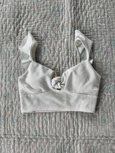 ruffle crop top