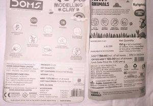 Doms &amp; Rangeela Modelling Clay Set