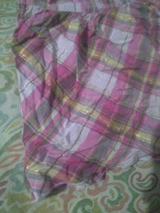 Cute Plaid Baby Girl Top
