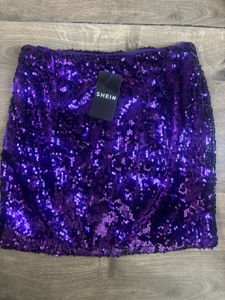Shein Sequin Mini Skirt