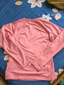 Snug fit vintage athleisure top
